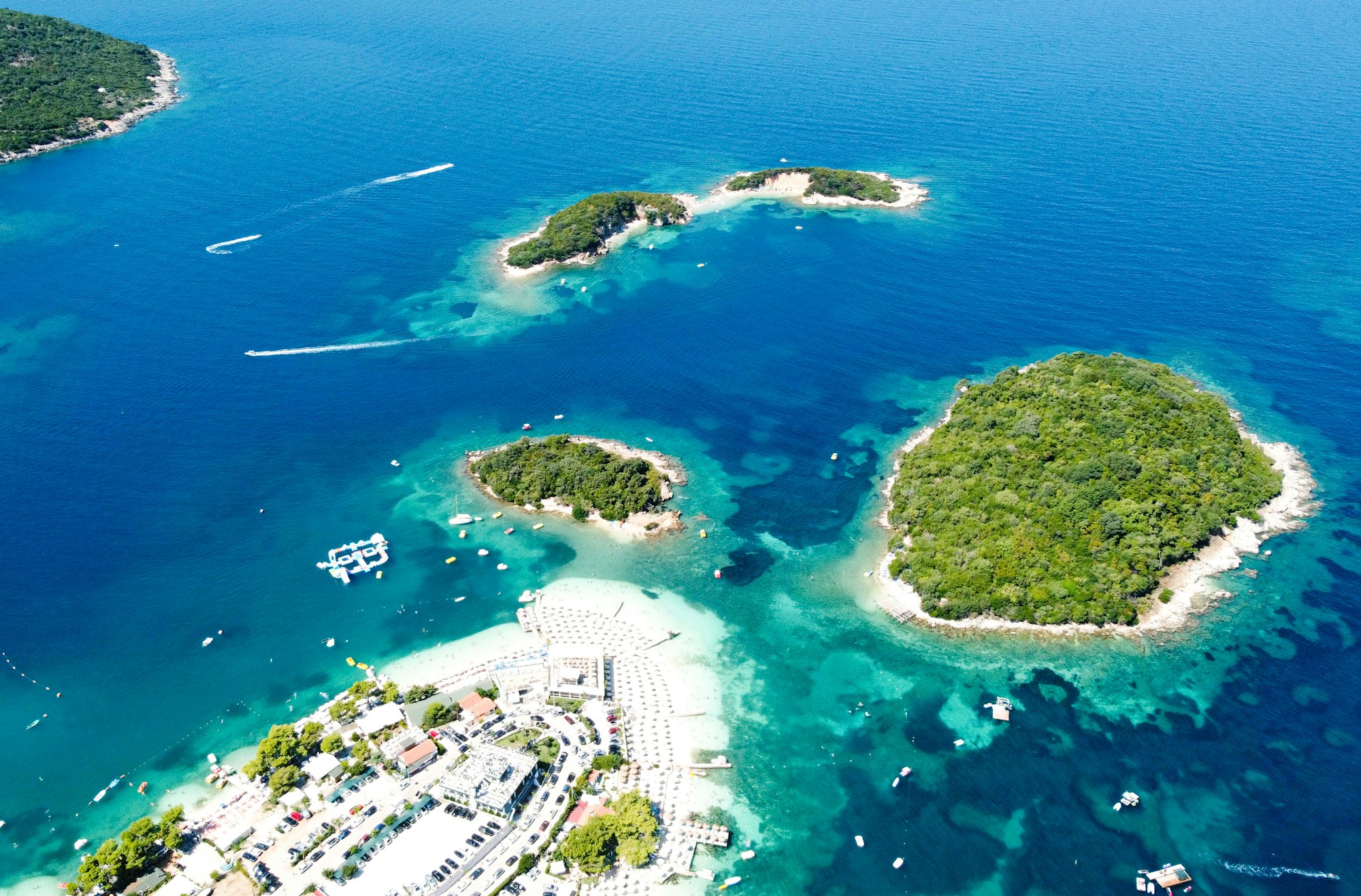 The Albanian Riviera in Albania